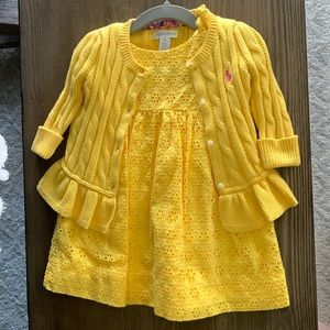 Ralph Lauren Dress and Sweater set